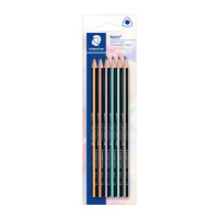 Bleistift Noris 118 Pastell - HB, auf 6er Blisterkarte