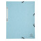 Eckspannmappe A4, 400 g/qm Karton - pastellblau