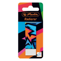 Radierer Neon Art 65x12x21mm Papierschiebehülse -...