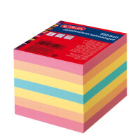 Ersatzeinlage für Zettelkasten 9 x 9 cm - 550 Blatt farbig