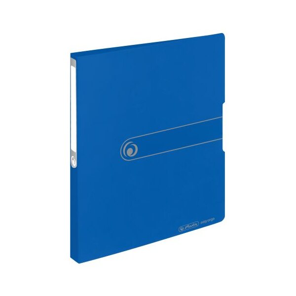 Ringbuch opak A4 PP 2-Ringe 2,7cm Rücken 16mm - blau