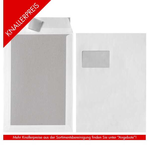 Versandtasche C4 HK MF Weiß 5er Pack 120 g/m²