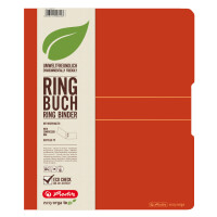 Ringbuch to go Recycelt PP A4 2-Ring 25mm - orange