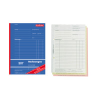 Rechnungsbuch A5 307 3x40 Bl. selbstdurchschreibend FSC