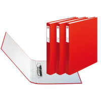 Ringbuch maX.file protect A4 2-Ring 30 mm - 3er Pack rot