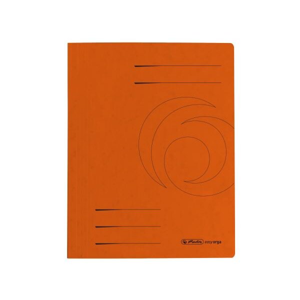 Schnellhefter Quality-Karton orange Herlitz / VE10