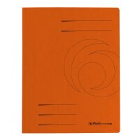 Schnellhefter Quality-Karton orange Herlitz / VE10
