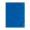 Eckspanner Quality-Karton A4 blau