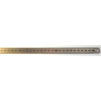 Edelstahl-Lineal, rostfrei, 50 cm, leicht