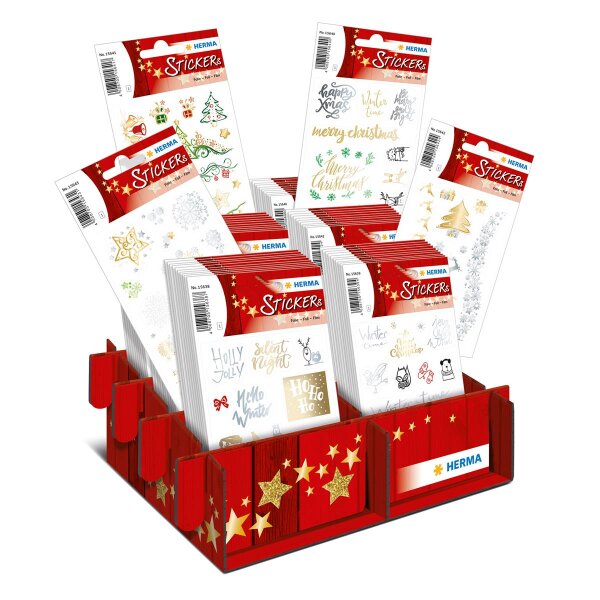 Display Creative Sticker Weihnachtszauber