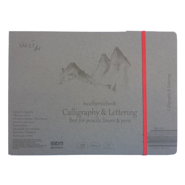 Skizzenheft Authentic 17x24 cm - Calligraphy & Lettering,...