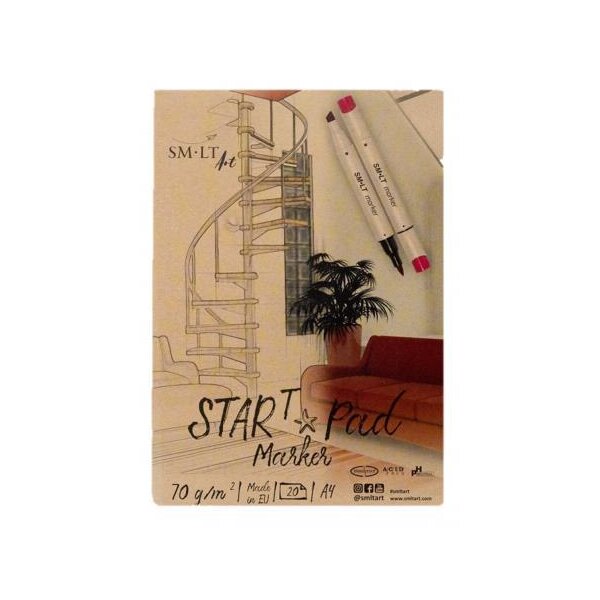 Marker Block START A5, 20 Blatt, 75g/m²