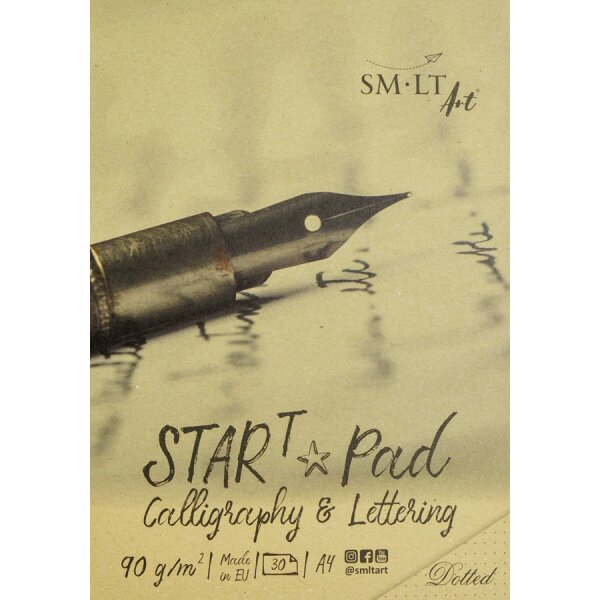 Calligraphy und Lettering Block START A4, 30 Blatt, 90g/m²