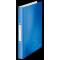 Ringbuch WOW PP, A4, 2-Ring, Rücken 25mm - blau-metallic