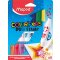 2in1 Filzstifte + Stempel COLORPEPS DUO STAMPS  x8 - Blister