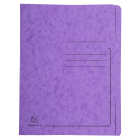 Karton-Schnellhefter 355g/qm A4 bedruckt - violett