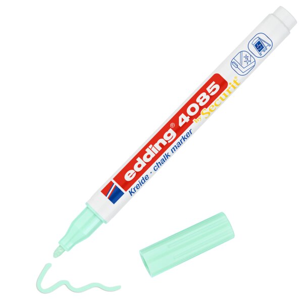 Kreidemarker e-4085 Rundspitze 1-2mm - pastellgrün