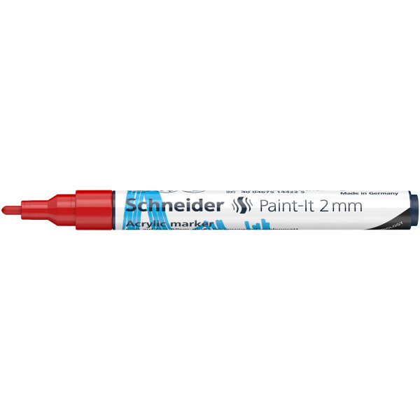 Acrylmarker Paint-It 310 2mm - rot