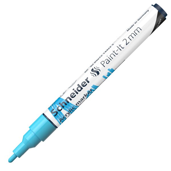 Acrylmarker Paint-It 310 Rundspitze 2mm - pastell blau