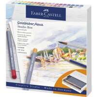 Aquarellstift Goldfaber Aqua - 38er Studiobox + 2...