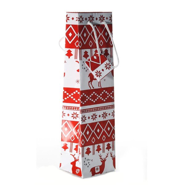 Flaschentasche Nordic Xmas
