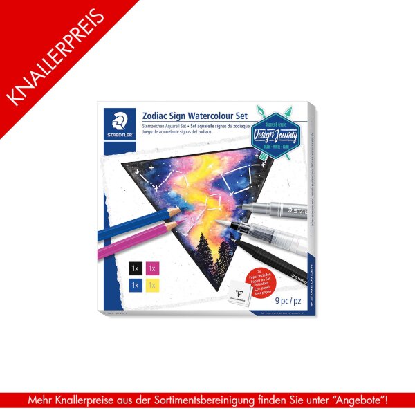 Design Journey Trend Set1 - Sternzeichen Aquarell Set