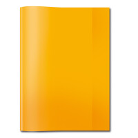 Heftschoner A4 PP transparent - orange