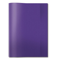 Heftschoner A4 PP transparent - violett