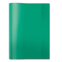 Heftschoner A4 PP transparent - dunkelgrün