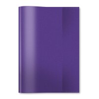 Heftschoner A5 PP transparent - violett