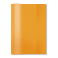 Heftschoner A5 PP transparent - orange