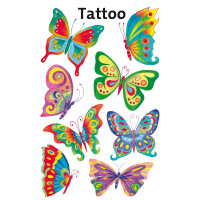 Z-Design KIDS Tattoos Schmetterling