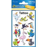 KID Tattoos Vögel, Inhalt: 1 Bogen