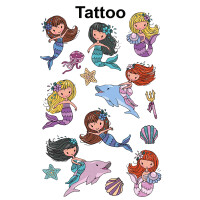 KID Tattoos Meerjungfrau, Inhalt: 1 Bogen