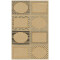 CRE Sticker Papier gepr Muster, Inhalt: 2 Bogen