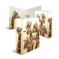 Motiv-Ordner A4 Sortiment Exotische Tiere - Giraffe