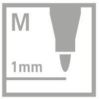 Filzstift Pen 68 1,0mm - 25er Rollerset ARTY