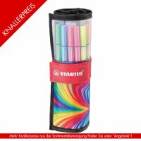 Premium-Filzstift - STABILO Pen 68 - 25er Rollerset ARTY...