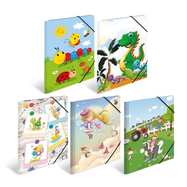 HERMA Sammelmappe Karton A3 - Kindegarten 10er Pack...