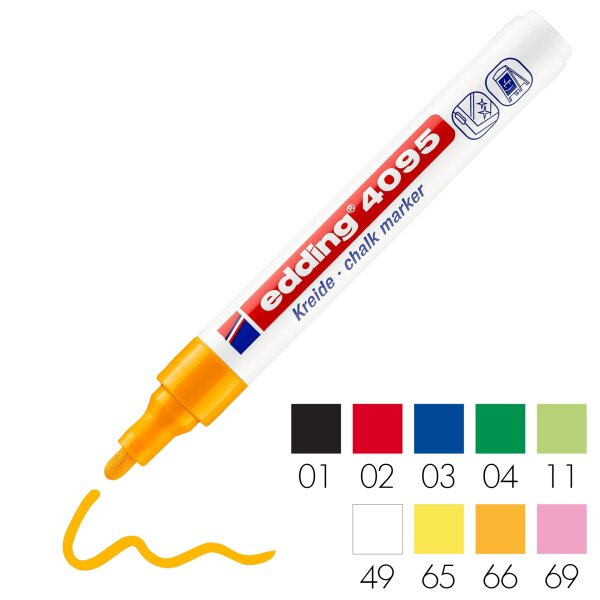 Kreidemarker 4095 Rundspitze 2-3mm
