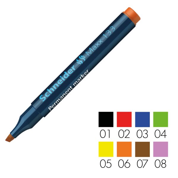 Permanent-Marker Maxx 133 Keilspitze 1+4mm