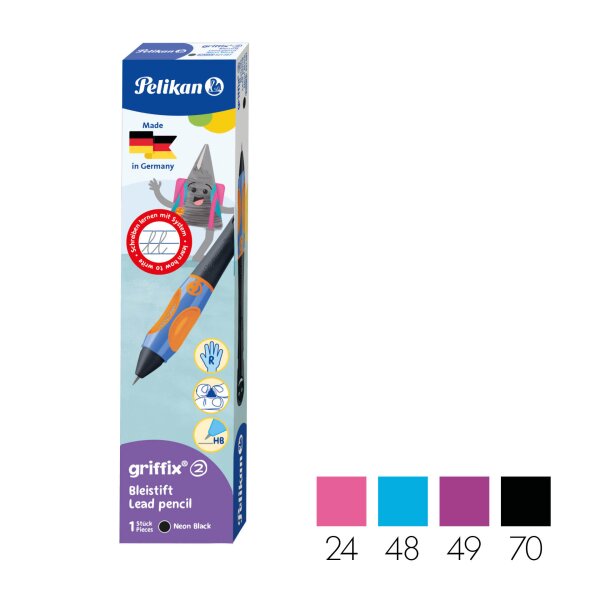 Schreiblern-Bleistift griffix 2 - alle Varianten