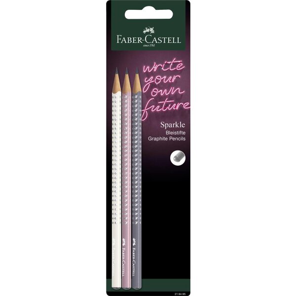 Bleistift SPARKLE Set je 1x dapple gray, rose shadows, coconut milk