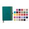 Cahier à couverture souple A5-240 pages, 90g/m², ivoire pointillé - toutes les couleurs