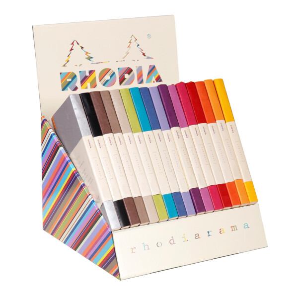 Carnet de notes à couverture souple A5-240 pages, 90g/m² pointillé - toutes les couleurs