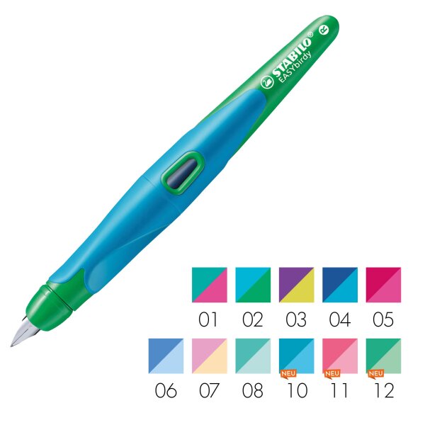 School fountain pen EASYbirdy - all versions