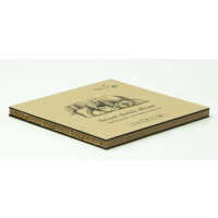 Skizzenbuch Authentic 14x14 cm - braunes RPC Papier, 32 Blatt, 135 g/qm