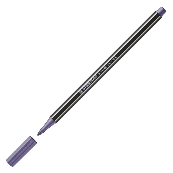 Filzstift Pen 68 1,4mm metallic - metallic violett