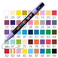 Marker POSCA PC-3M fein Rundspitze 0,9-1,3 mm - alle Farben