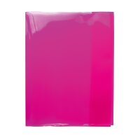 Heftschoner PLUS Transparent Quart - pink